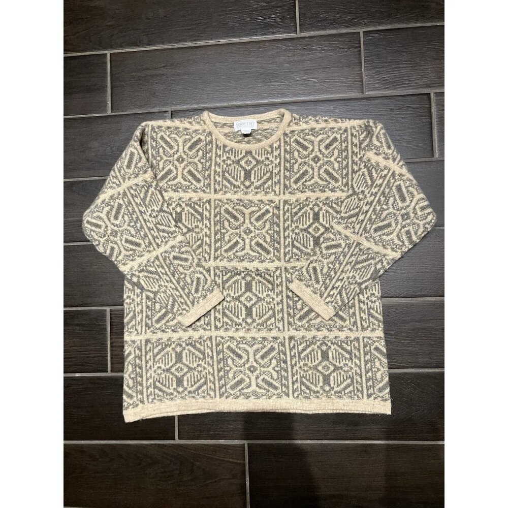 Lands End 100% Wool Sweater Women’s 10/12 Medium